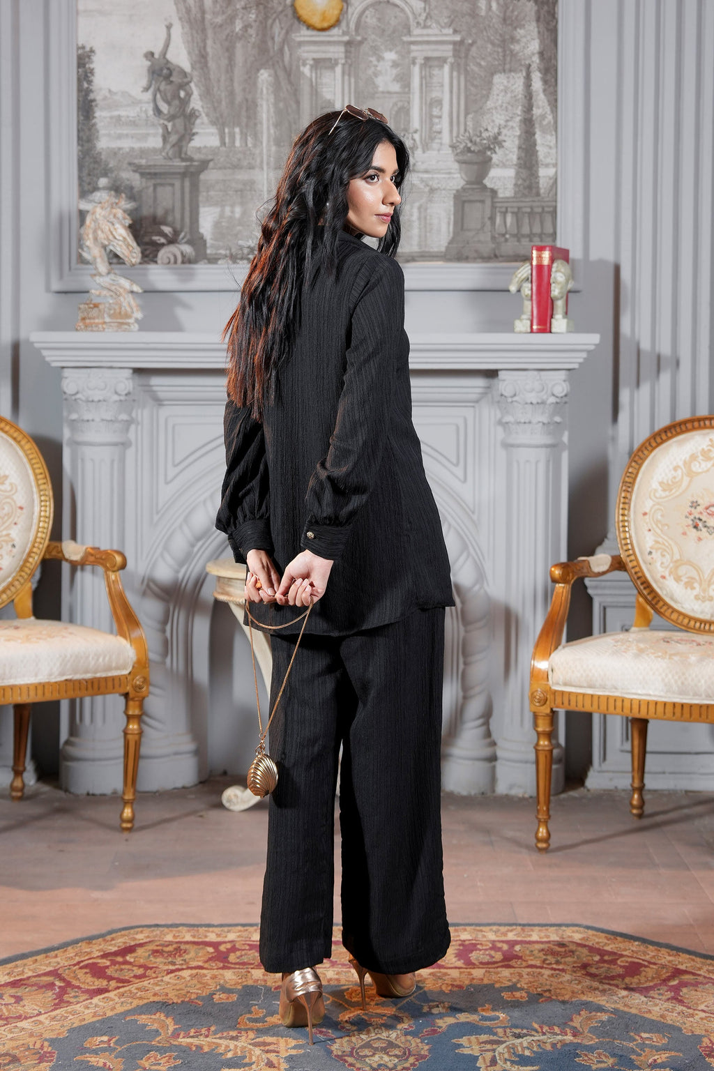 Black Majesty Co-ord Set