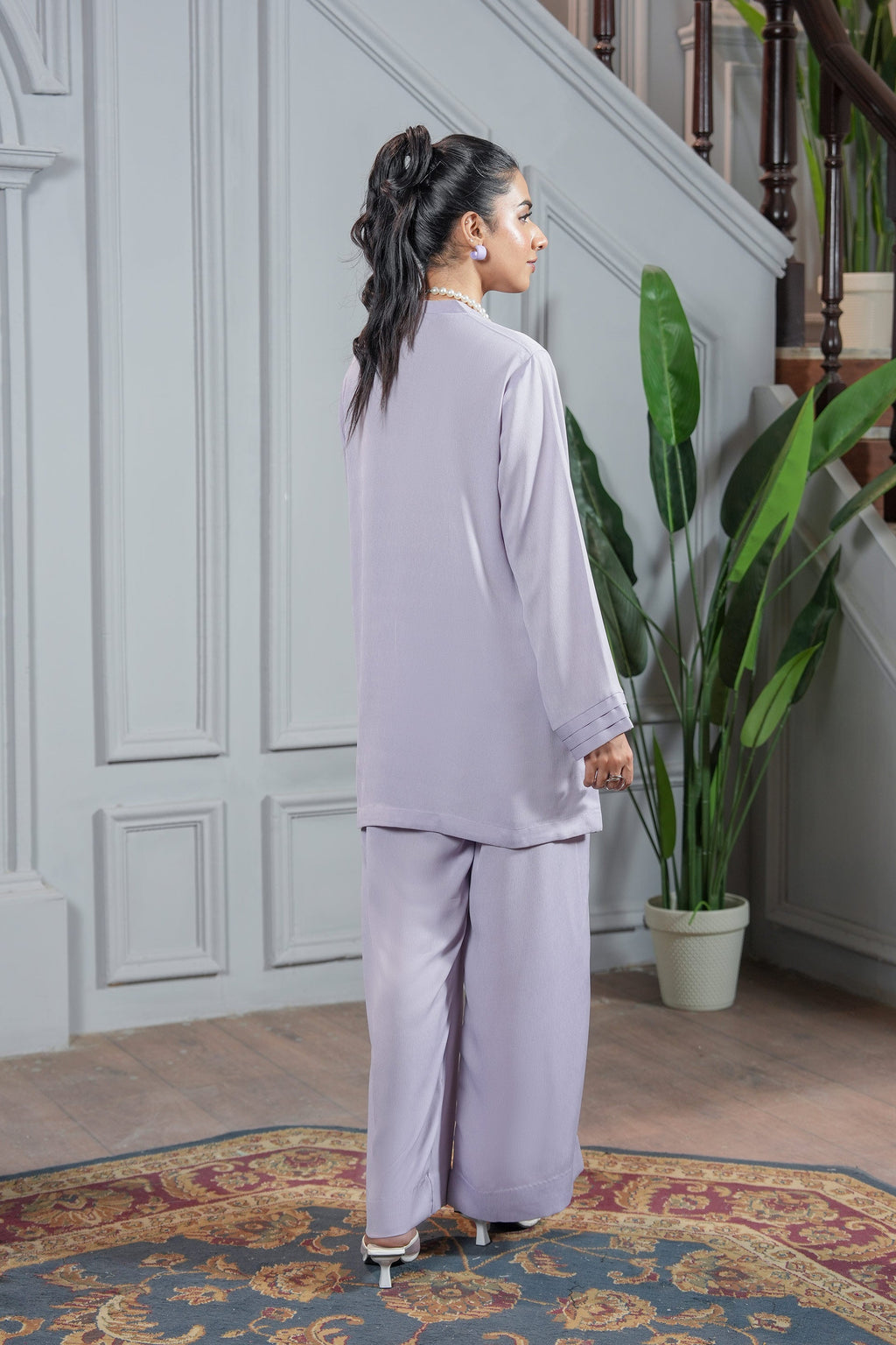 Lilac Mist Elegance Co-ord Set
