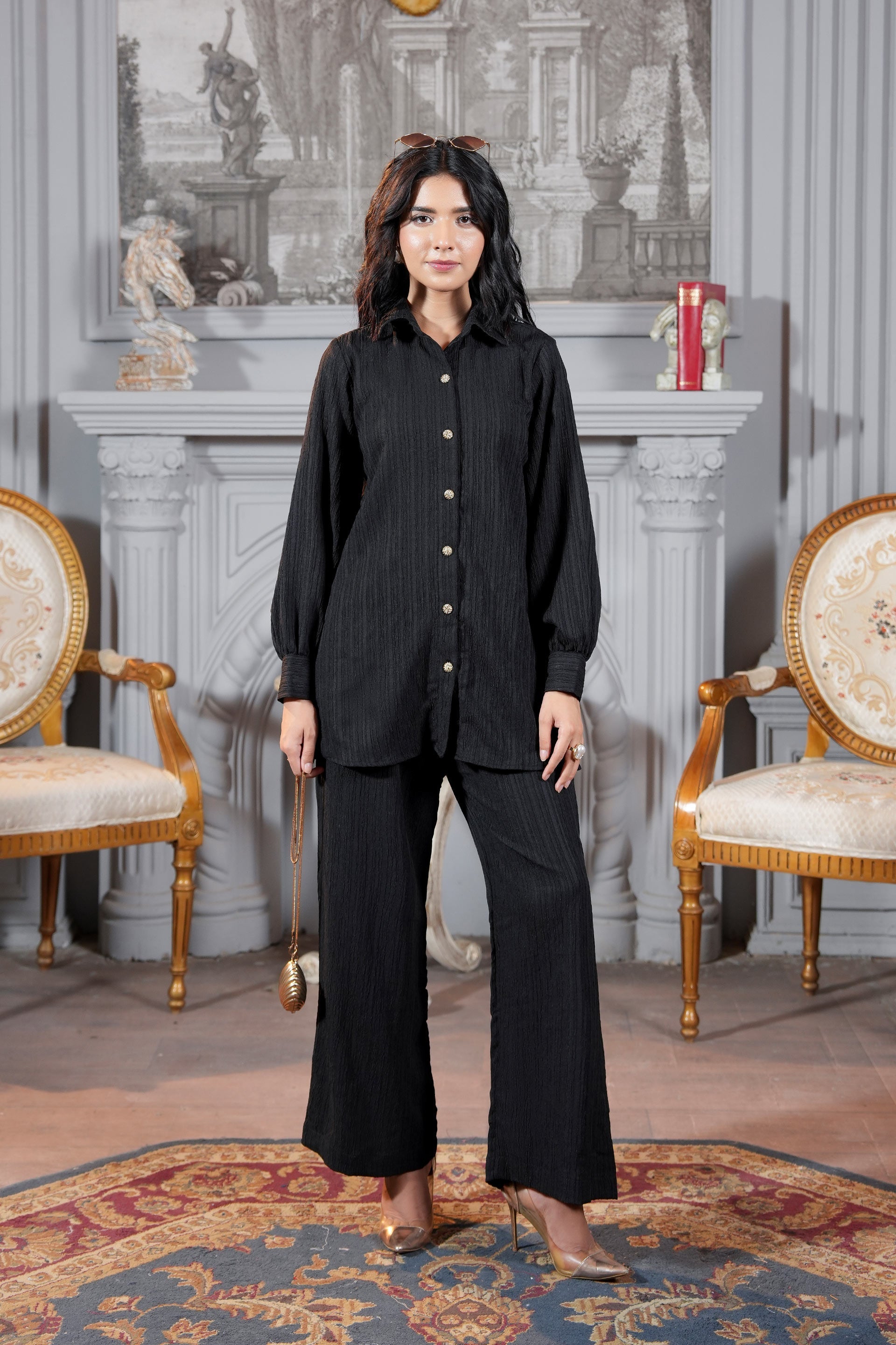 Black Majesty Co-ord Set