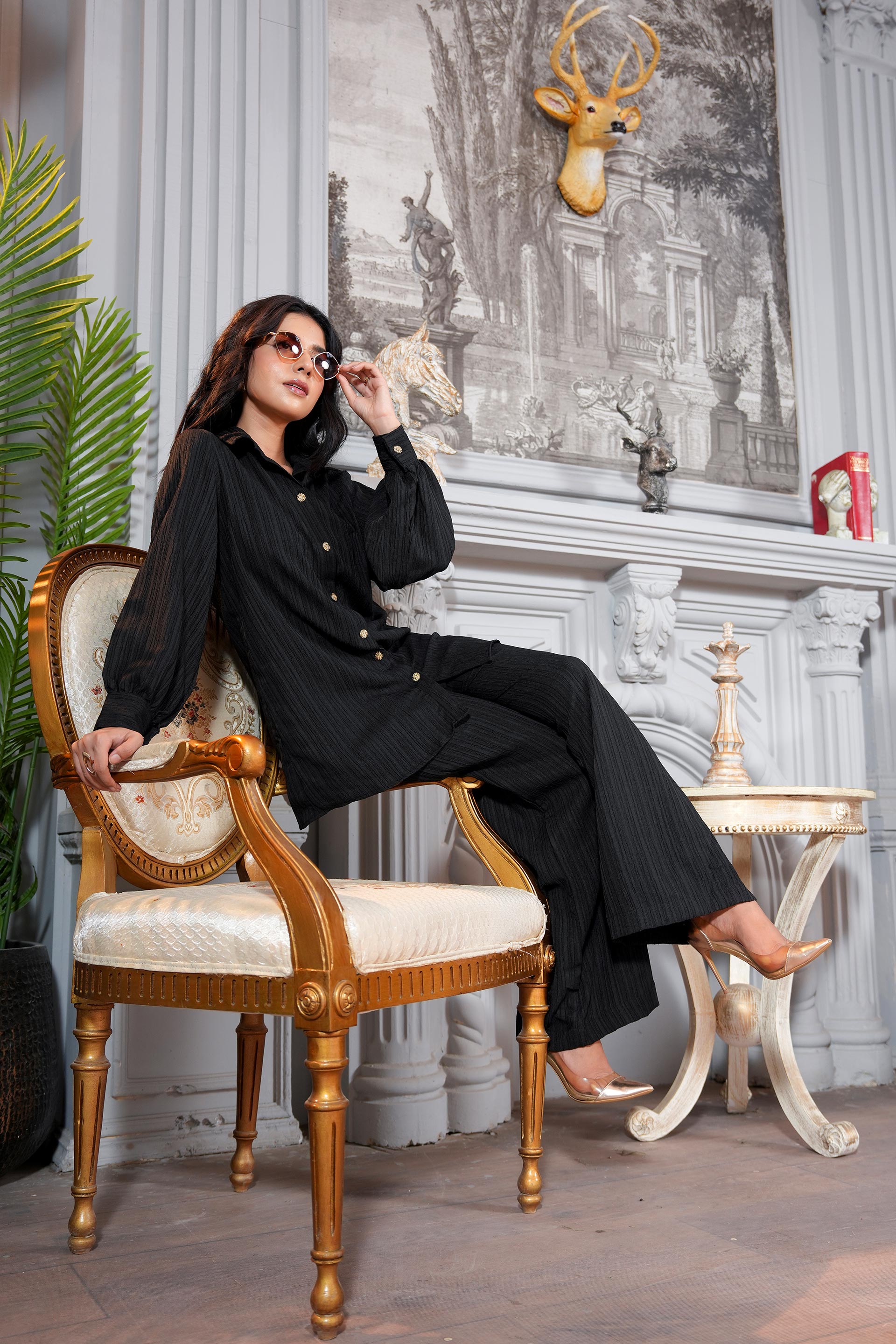 Black Majesty Co-ord Set